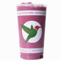 Acai Energizer · Strawberries, Blueberries, Pineapple Sherbet, Non-Fat Frozen Yogurt, Acai Juice, Energy, Mul...