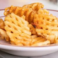 Seasoned Waffle Fries · 