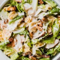 Caesar Salad · Full Sized Caesar with Crisp romaine, Oven-baked Croutons, Parmesan Cheese, Creamy Caesar Dr...