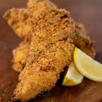 Catfish One Pouind · 1 Pound Hand Breaded and Fried Domestic Mississippi Catfish. Catfish have a distinctive tast...