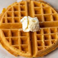 Belgium Waffle · Light & Fluffy Thick Belgium Waffle Made With The Perfect Blend Of Real Malt And Vanilla