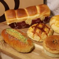 Bread Box (5 Pieces Per Box) · Five of our top-selling savory and sweet breads.