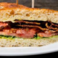 Millionaire'S Blt · Our housemade spicy millionaire's bacon, fresh tomato, and crisp lettuce bound together with...