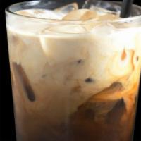 Thai Iced Coffee · Fresh brew Thai coffee with half&half