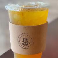 Pineapple Yuzu Ice Tea · 