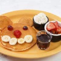 Silly Face Pancake · Use our fresh fruit to make your own silly face