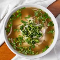 Pho Chicken Noodle Soup · Chicken broth.
