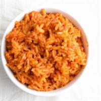 Spanish Rice · Fresh made Spanish rice.