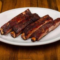 Pork Ribs · Pork St. Louis Style Ribs - Rubbed - Smoked for 6 hours