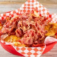Major #2 - Chili Cheese Pastrami Fries · Slow Roasted Pastrami and Chili Cheese Over Seasoned Waffle Fries
