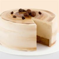 Cappuccino Cake · Milk coffee flavor ice cream with espresso flavor cake underneath