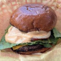 Charco Burger · 1/4 lb Angus Beef -
Onions, Lettuce & Tomatoes -
Dog n Suds Secret Sauce