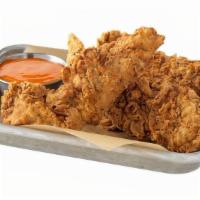 5 Hand-Breaded Tenders · Hand-breaded chicken tenders / choice of sauce or dry seasoning