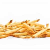 French Fries · Natural-cut french fries / sea salt / coarse black pepper