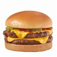Original Cheeseburger 1/3Lb* Double · A Signature Stackburger with two 100% seasoned real beef patties, topped with perfectly melt...