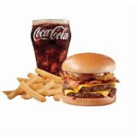 Loaded A.1.® 1/3Lb* Double Combo · A Signature Stackburger with two 100% seasoned real beef patties, topped with A.1.® Thick & ...