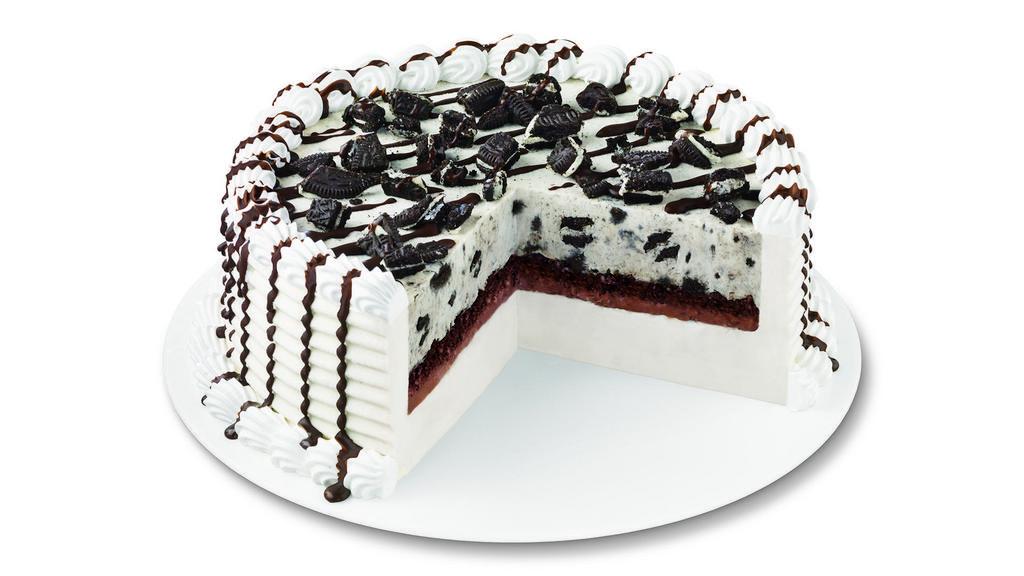Blizzard® Cake · Blizzard® treats and DQ® Cakes combine into one irresistible dessert. Layers of creamy vanilla soft serve, fudge and crunch center.