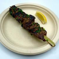 Side Grilled Steak Skewer · USDA prime tri-tip marinated with smoked chiles & garlic.