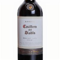 Casillero Del Diablo Marlot  750 Ml. Bottle · 