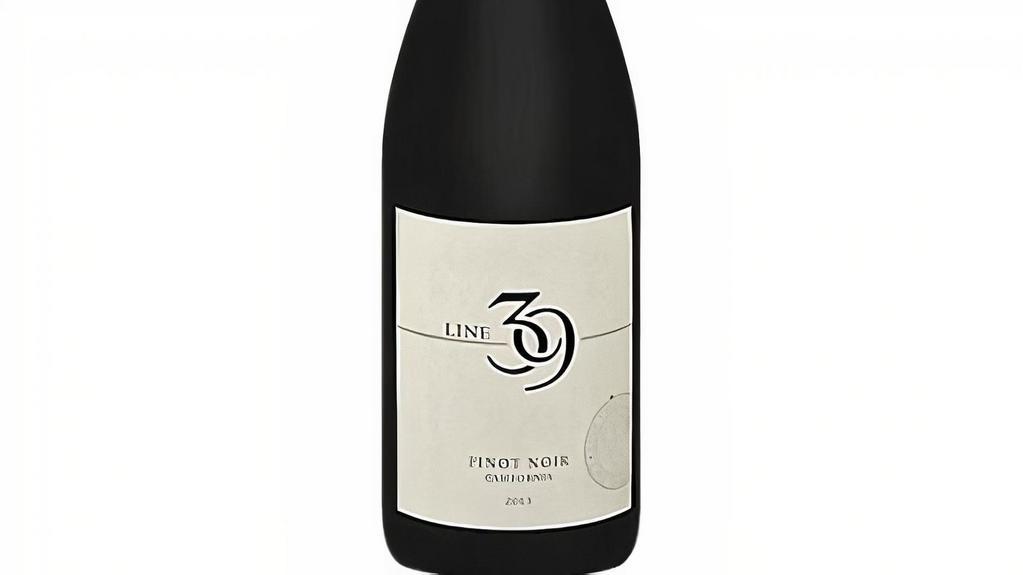 Line 39 Pinot Noir 750 Ml. Bottle · CA, US. ABV 13.9%. Our fruit-driven Pinot Noir has fresh fruit and herbal with rich flavors of raspberries and black cherries on the palate and soft, supple tannins. This Pinot Noir pairs well with lamb, pork and pasta dishes. Must be 21 to purchase.