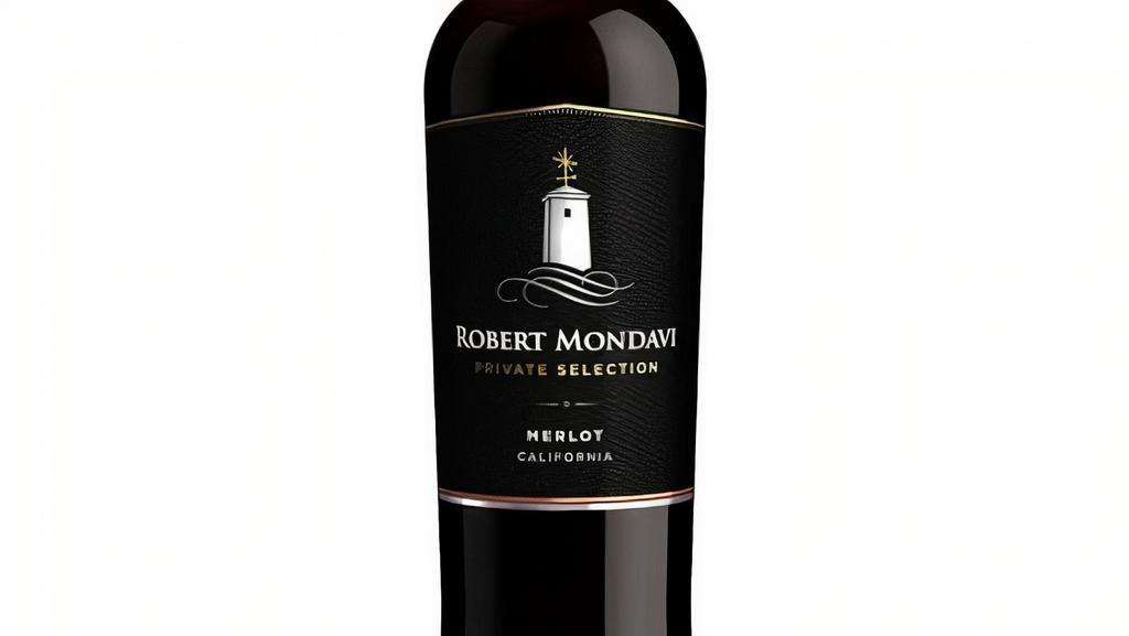 Robert Mondavi Merlot Private Selection 750 Ml. Bottle · CA, US. ABV 13%. Robert Mondavi Private Selection Merlot Red Wine has intense, ripe flavors and bright acidity that pairs well with a variety of dishes. Distinctive aromas of ripe red cherry, Asian plum and cranberry, along with hints of black olive, tea leaf, baking spice and sweet oak, make this red merlot a unique dark red wine. Mocha, brown sugar and sweet oak round out the nose, while the palate brims with dark ripe cherry, Marion berry and plum flavors. Oak aging lends sweet toast and b...