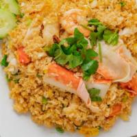 Seafood Fried Rice · Fried rice with seafood combination.