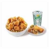 Bowl Meal · Any 1 Side, 1 Entree, 1 Appetizer, & Medium Fountain Drink