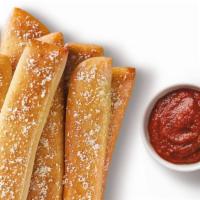 Crazy Combo® [Crazy Bread® & Crazy Sauce®] · Eight bread sticks with flavors of butter and garlic, then sprinkled with parmesan cheese an...