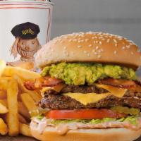 Farmer'S Burger® Combo · Farmer's Burger®, Always Crispy Fries®, and a Regular Fountain Drink. 4-time best burger cha...