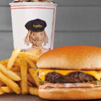 1/3 Lb Natural® Cheeseburger Combo · 1/3 lb Natural® Cheeseburger, Always Crispy Fries®, and a Regular Fountain Drink. In 2012, w...