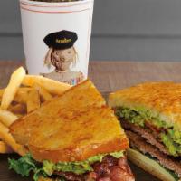 1/2 Parmesan-Crusted Sourdough Cheeseburger Combo · 1/2 lb. Parmesan-Crusted Sourdough Cheeseburger, Always Crispy Fries® and a drink! Parmesan-...