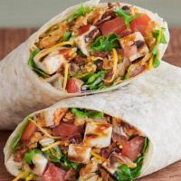 Bbq Chicken Ranch Wrap · Your choice of grilled all-natural chicken breast or crispy fried chicken tenders, with dice...