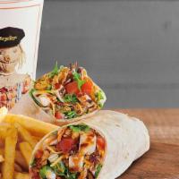 Bbq Chicken Ranch Wrap Combo · BBQ Chicken Ranch Wrap, Always Crispy Fries®, and a Regular Fountain Drink. Your choice of c...