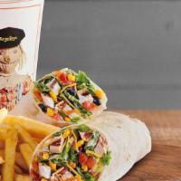 Southwest Chicken Wrap Combo · Southwest Chicken Wrap, Always Crispy Fries®, and a Regular Fountain Drink. Savor the flavor...