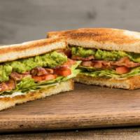 California Blt · We took a classic and made it even tastier. Loaded with thick hickory-smoked bacon, hand-sma...