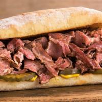 Pastrami Sandwich · Old school delicious and seasoned to perfection! Treat yourself to our classic pastrami, dil...