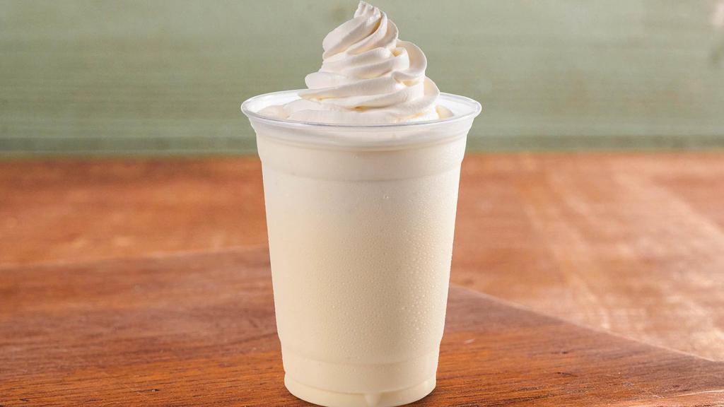 Vanilla Shake · Hand-scooped, made with real milk, and famously irresistible Thrifty™ vanilla ice cream. Frosty, creamy, and craveable.