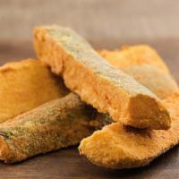4Pc Zucchini Sticks · Grown to our own standards, hand-cut and hand-battered daily at each restaurant. Famously de...