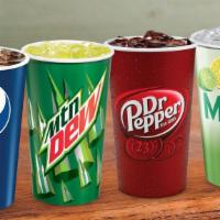 Fountain Drinks · We proudly feature Pepsi-Cola® products.