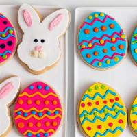 12-Pack Easter Cookie Bundle · Twelve assorted, handcrafted Easter cookies. Assortment, design, and color may vary.