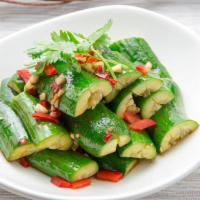 Cucumber Salad · Hot & spicy.