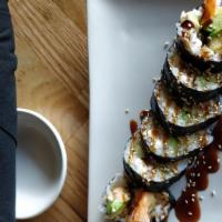 Shrimp Tempura Roll · Shrimp tempura, cucumber, avocado with eel sauce.