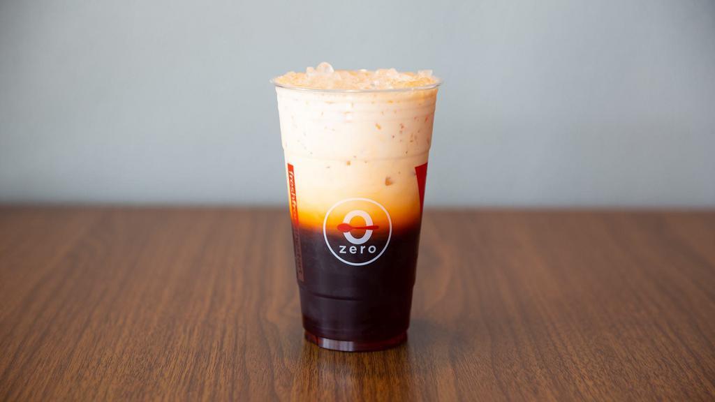 Thai Milk Tea · Sweet, creamy, and rich Thai tea.