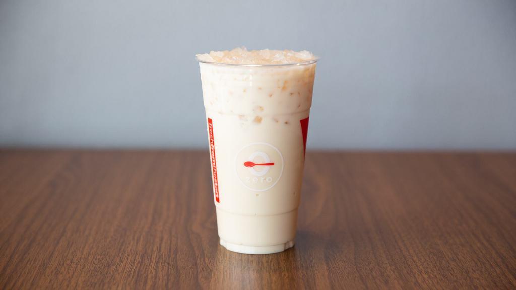 Jasmine Milk Tea · Jasmine green tea with non dairy creamer