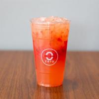 Strawberry Limeade · Limeade with fresh strawberries.