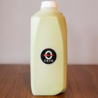 Matcha Milk Tea- Half Gallon (64 Oz) · Refreshing premium matcha green tea latte. *contains dairy *Fair Sweetness, No Modification