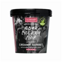 La Creamery - Sour Cherry Chip Pint · Los Angeles is a hub of Persian arts, culture and cuisine, with the largest Persian populati...