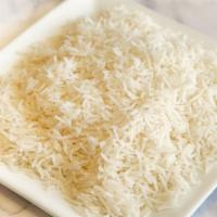 Basmati Rice · Plain white basmati rice.
