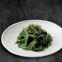 Seaweed Salad · Marinated seaweed with sesame oil and toasted sesame seeds.