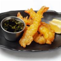 Shrimp Tempura Appetizer · Deep fried shrimp (4 pieces) served with tempura dipping sauce